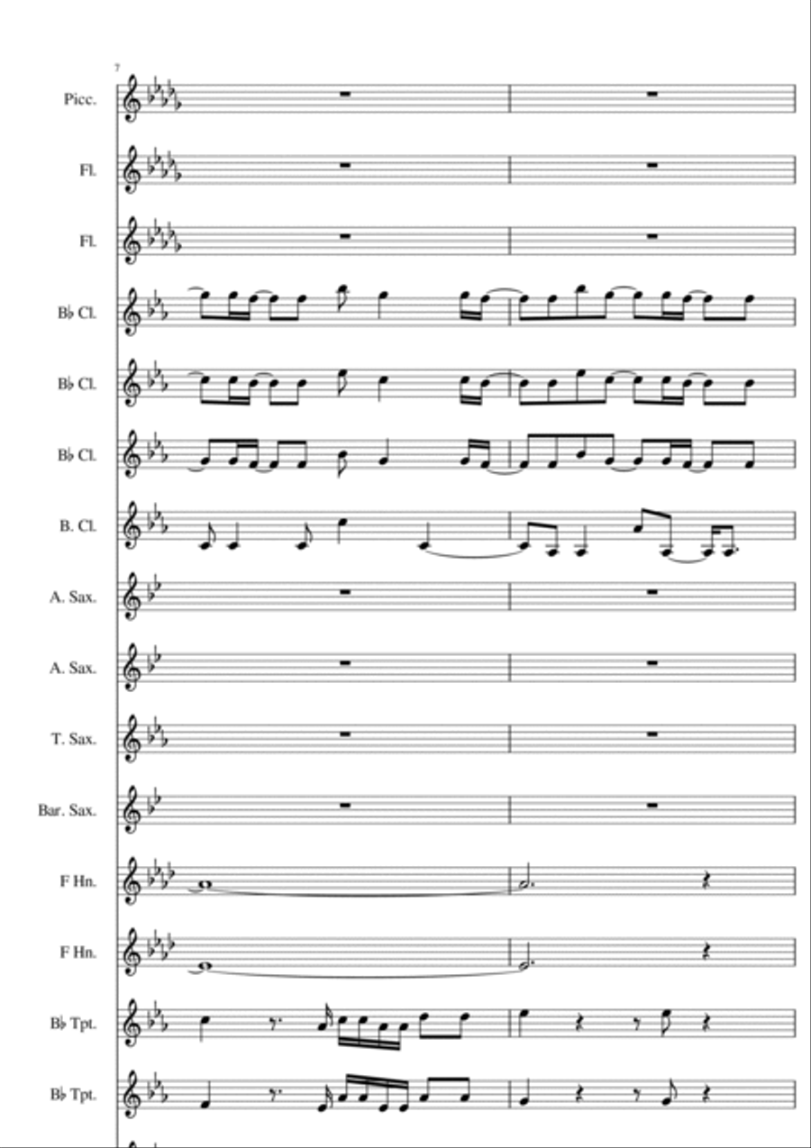 Goodnight N Go Goodnight N Go Marching Band scores gallery preview page 4
