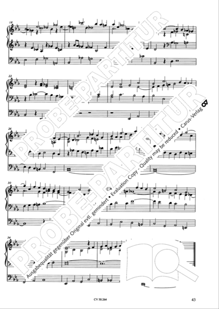Free organ music for the Worship Service Organ Solo scores gallery preview page 44