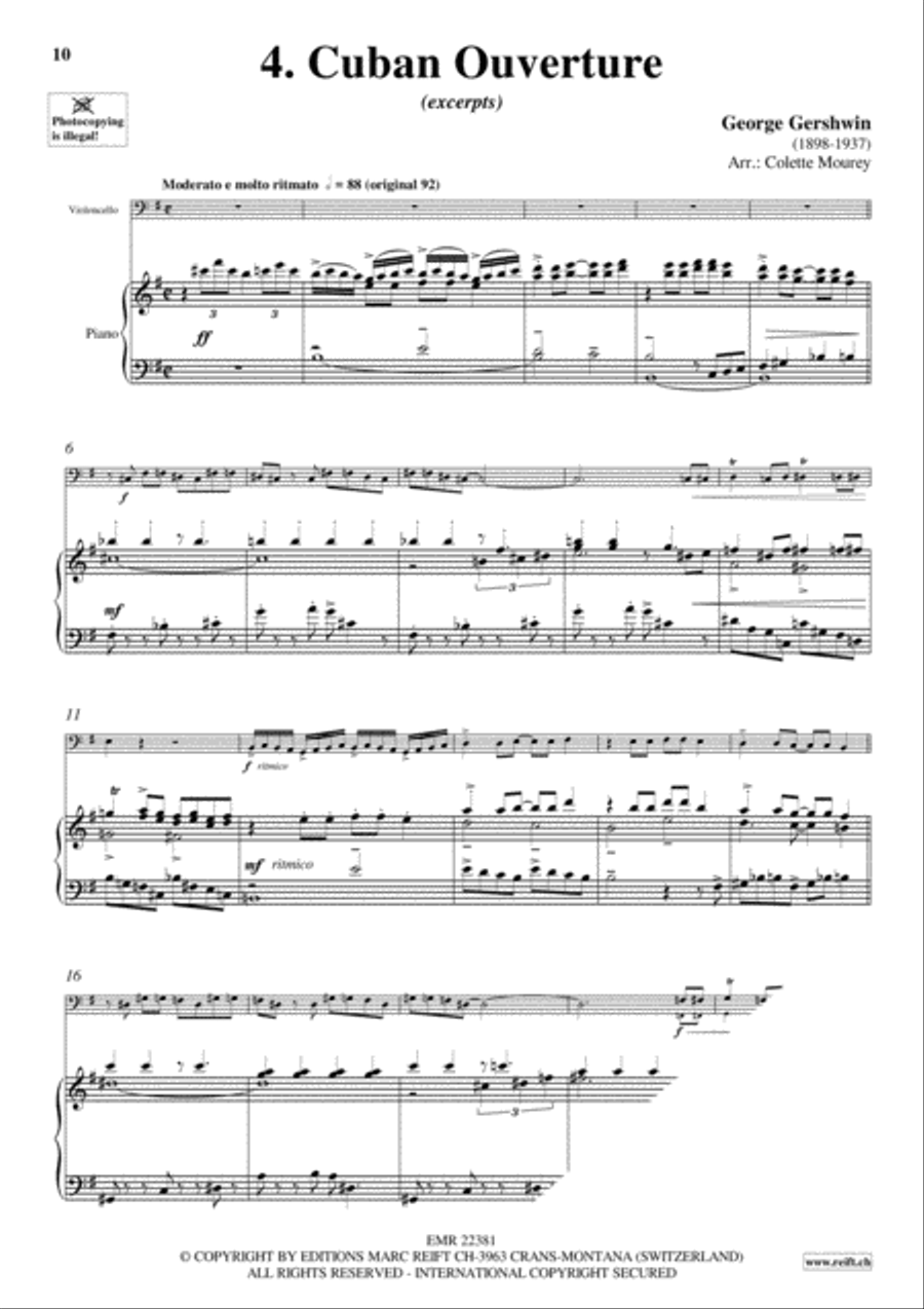 Gershwin 20 Greatest Hits Piano Accompaniment scores gallery preview page 6