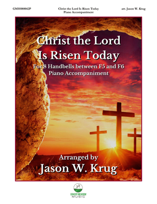 Christ the Lord Is Risen Today (piano accompaniment to 8 bell version)