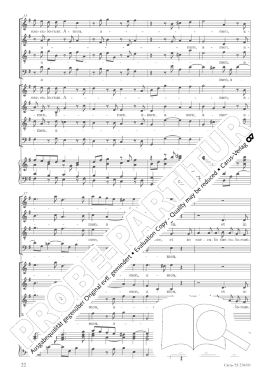 Nisi Dominus Nisi Dominus SSATB scores gallery preview page 25