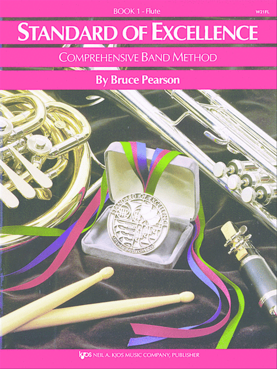 Book cover for Standard of Excellence Book 1, Flute