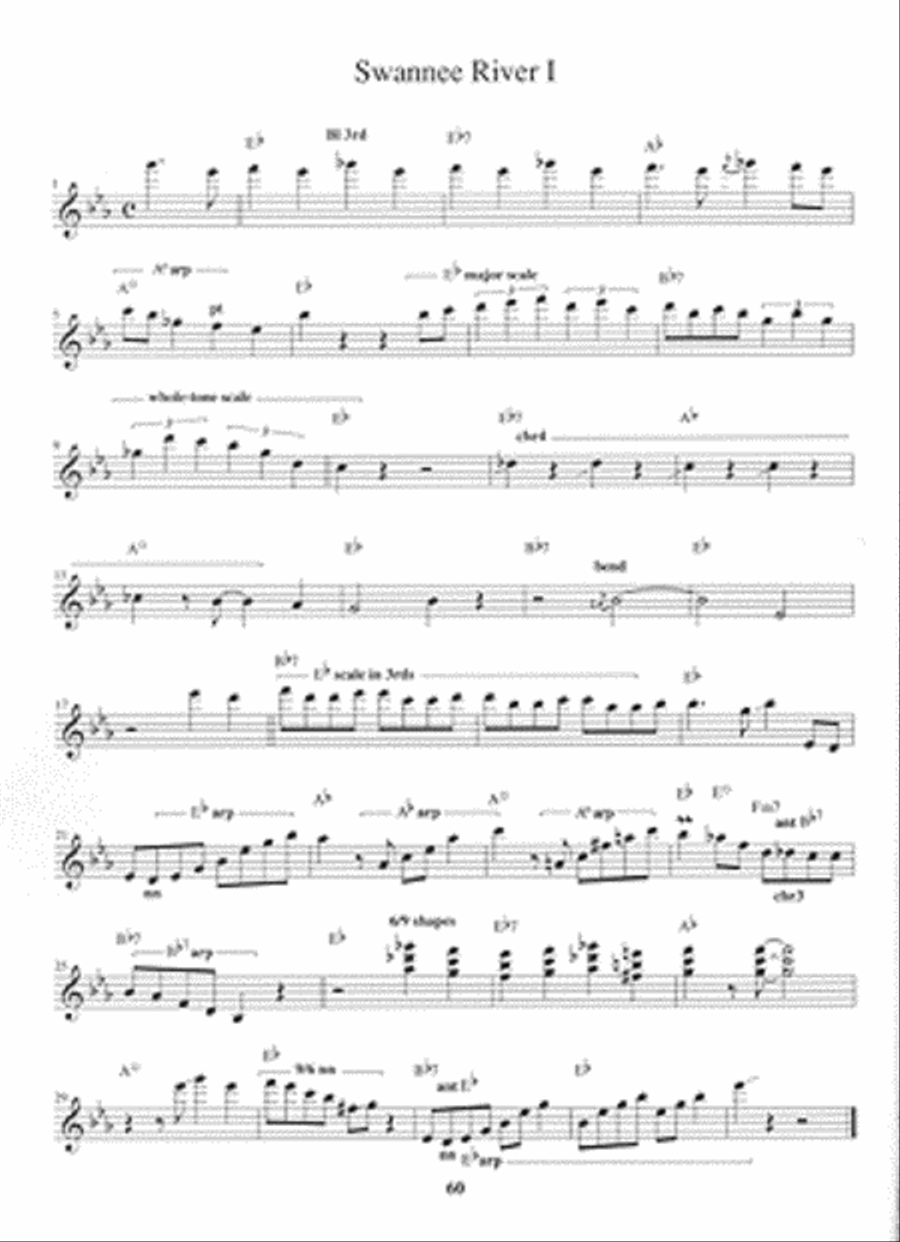 Music of Django Reinhardt Electric Guitar scores gallery preview page 4