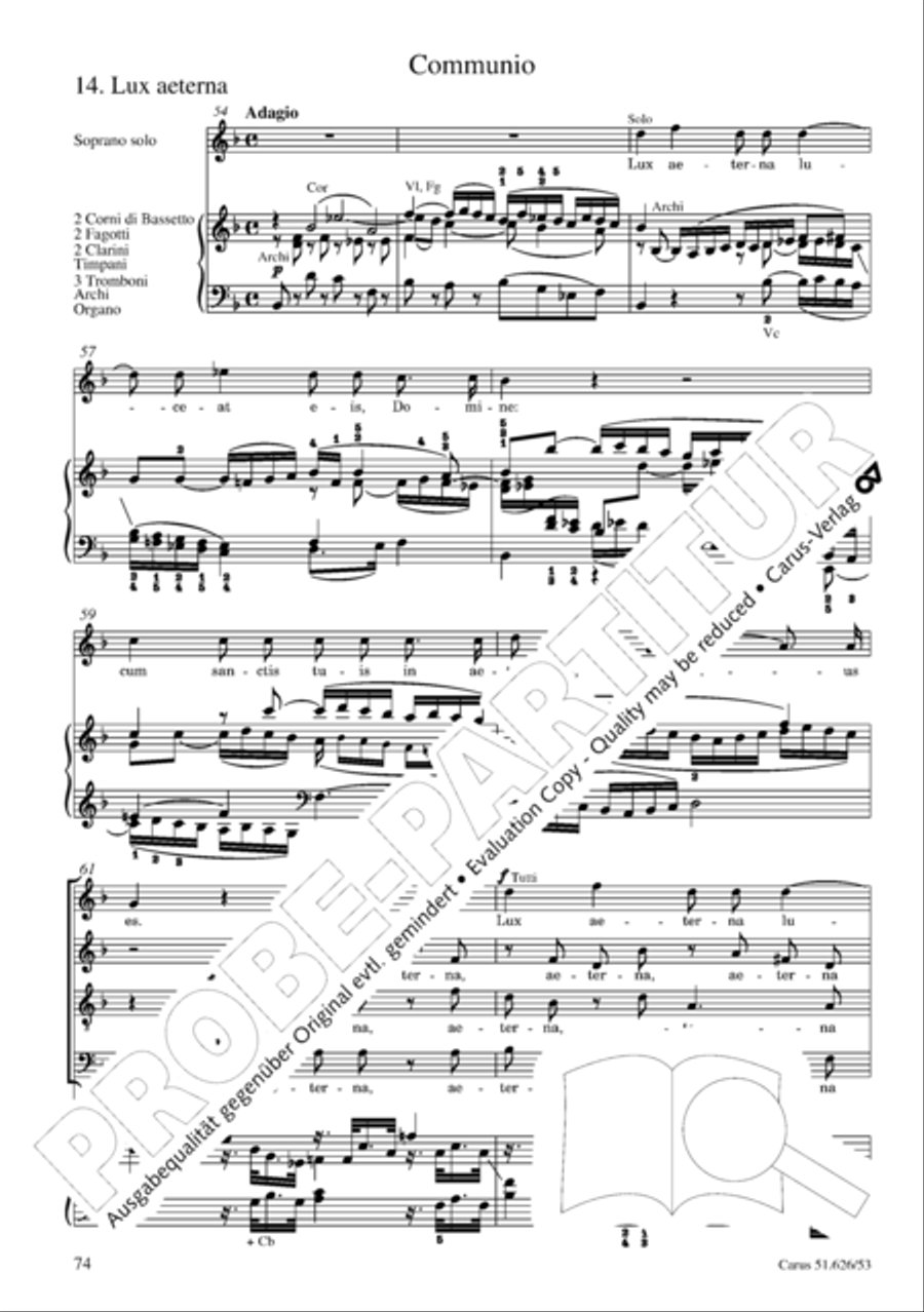 Requiem 4-Part scores gallery preview page 81