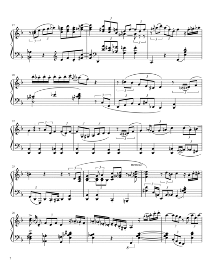 Georgia On My Mind Georgia On My Mind Piano Solo scores gallery preview page 2