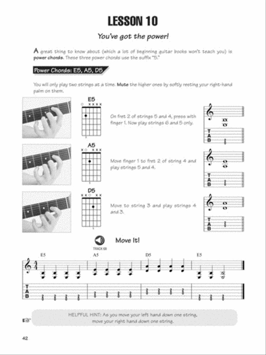 FastTrack Guitar Method Starter Pack Guitar Tablature scores gallery preview page 6