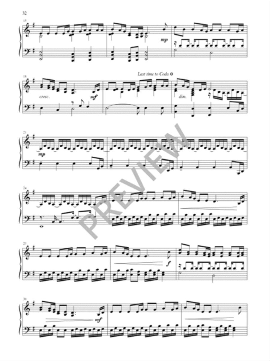 Seasons of Grace - Volume 7 Piano Solo scores gallery preview page 33