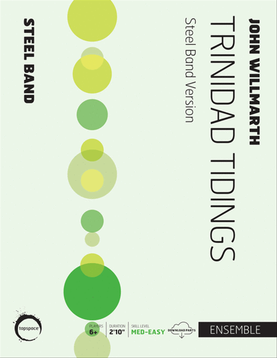 Trinidad Tidings (steel band version) Steel Drum Band scores gallery preview page 1