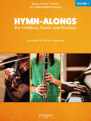 Book cover for Hymn-Alongs Vol. 1 - Accompaniment Book
