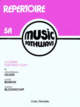 Book cover for Music Pathways - Repertoire 5A