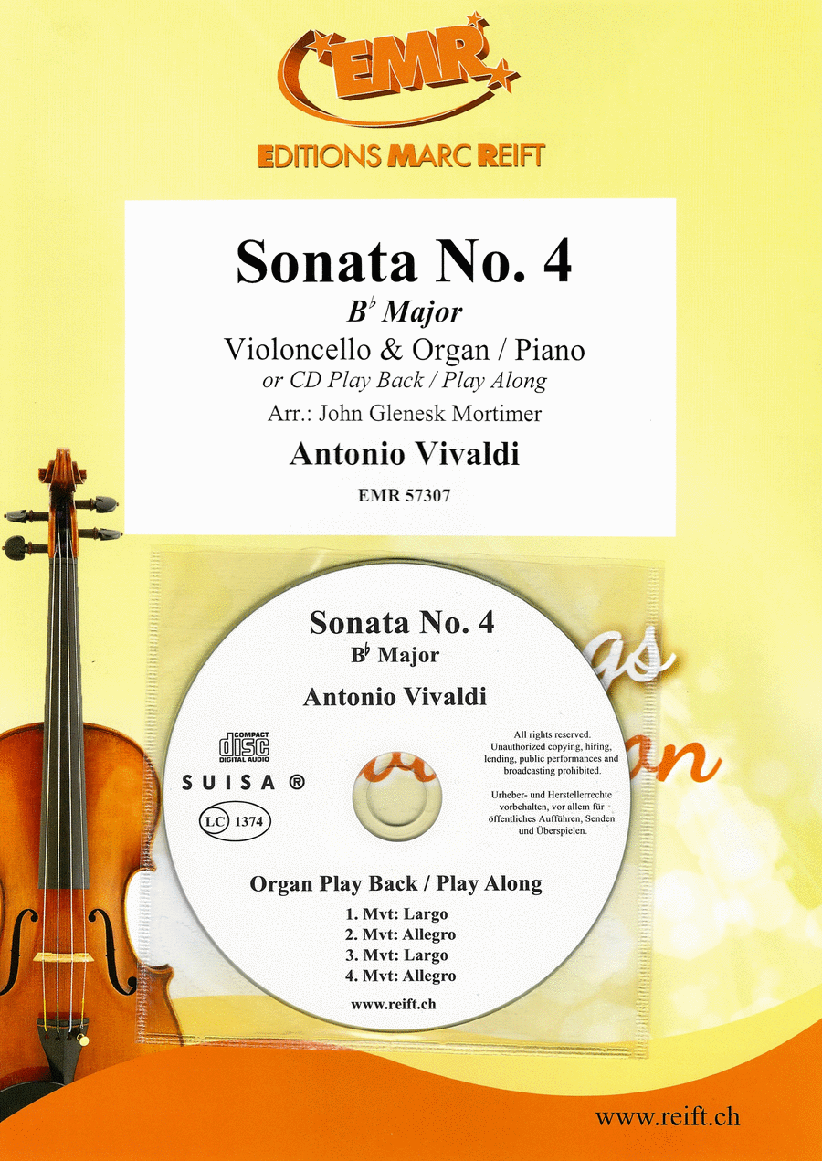 Sonata No. 4 Sonata No. 4 Organ scores gallery preview page 1