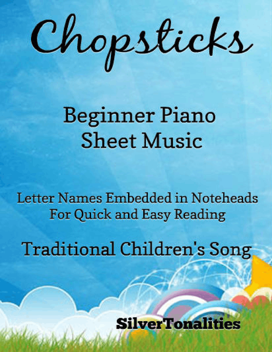 Chopsticks Beginner Piano Sheet Music Piano Method scores gallery preview page 1