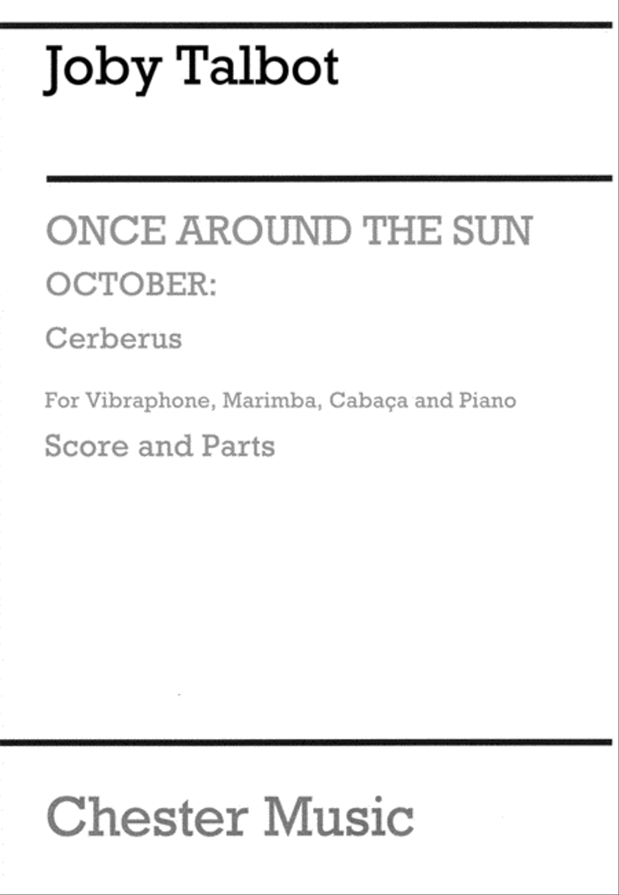 Once Around the Sun October: Cerberus Piano Accompaniment scores gallery preview page 1