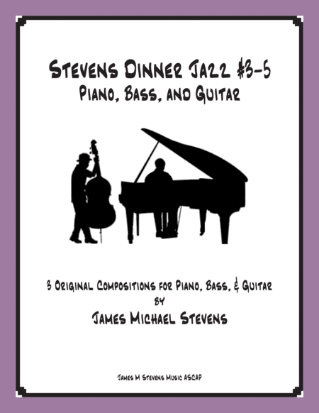 Stevens Dinner Jazz Piano and Bass - #3-5 Book image number null