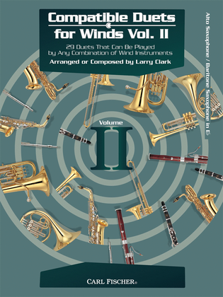 Book cover for Compatible Duets for Winds Volume II