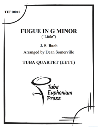 Fugue in G Minor ("Little")