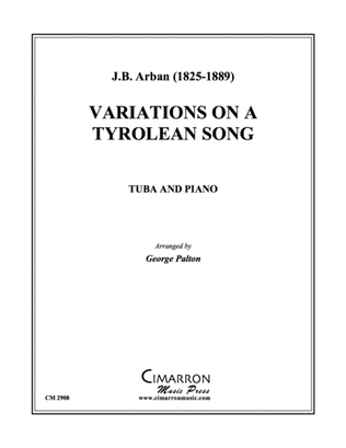 Book cover for Variations on a Tyrolean Song