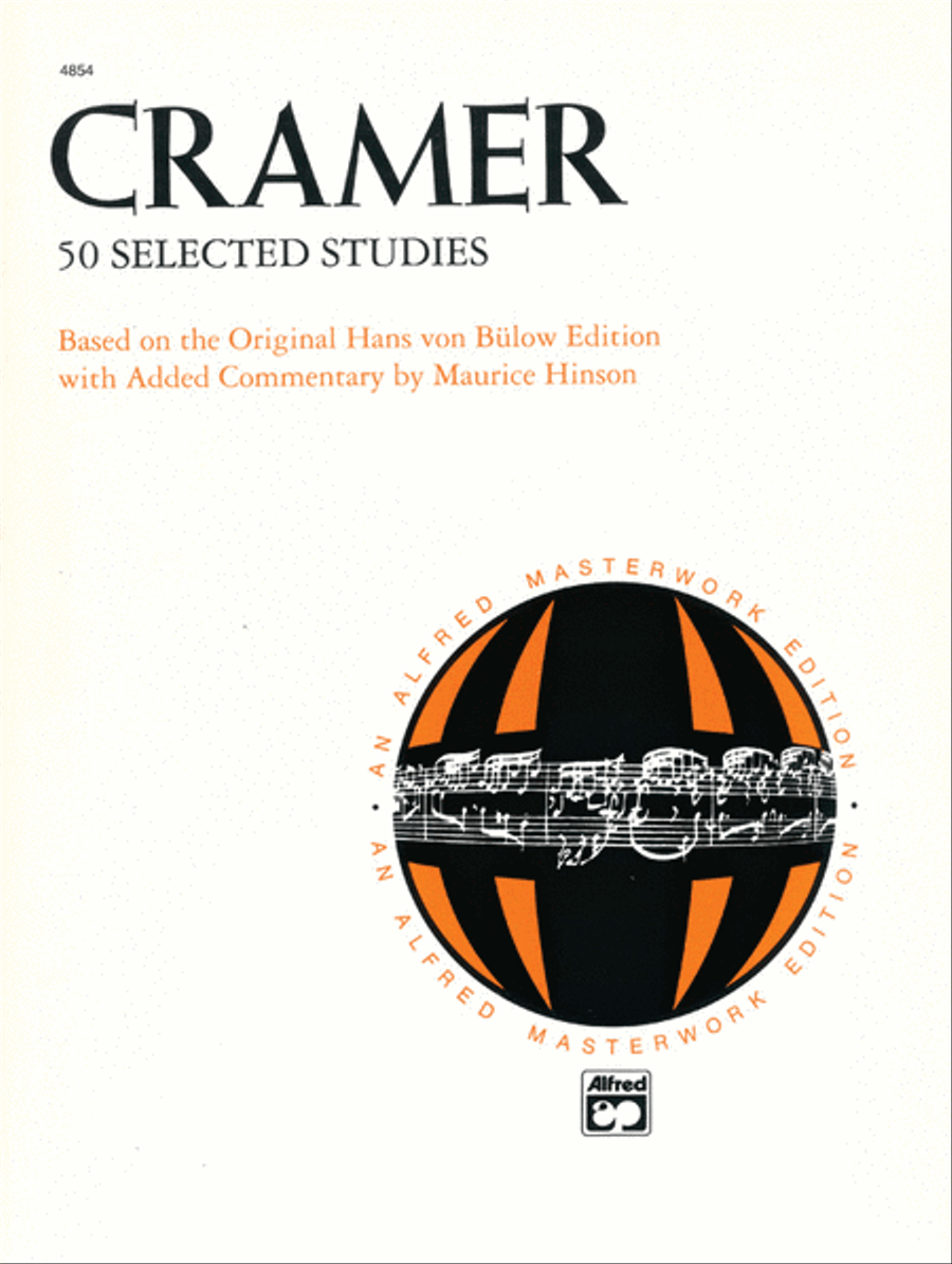 Book cover for Cramer: 50 Selected Studies