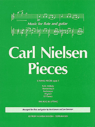 Book cover for Carl Nielsen: Pieces Op.3