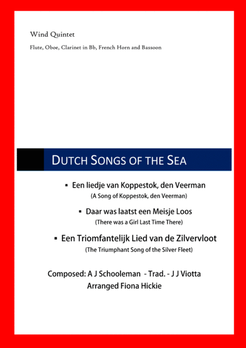 3 Dutch Songs of the Sea image number null