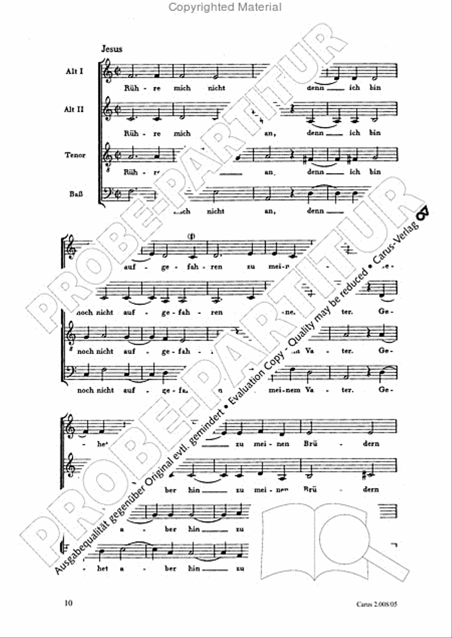 Auferstehungs-Historie SSAATB scores gallery preview page 11
