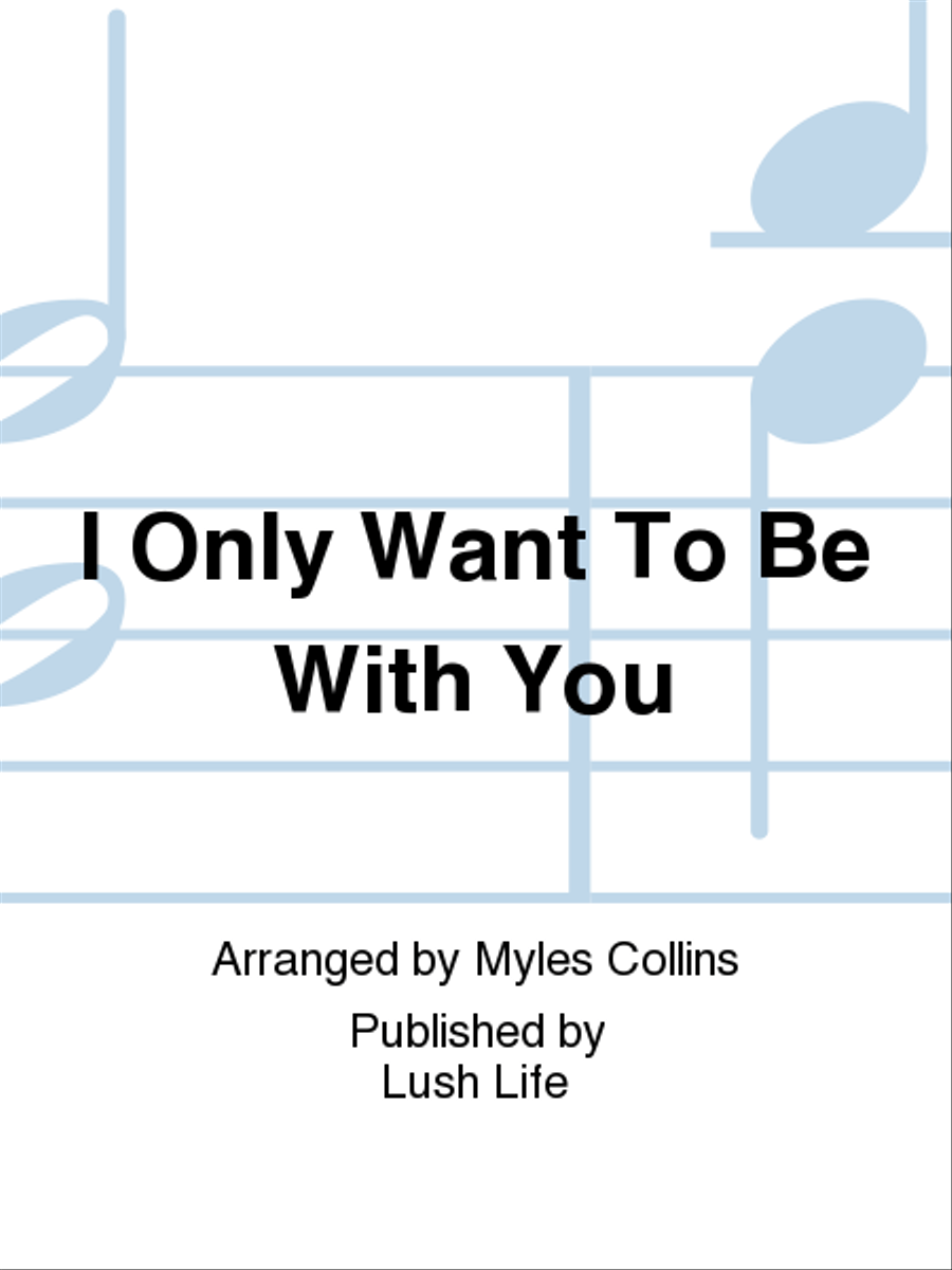 I Only Want To Be With You Big Band scores gallery preview page 1