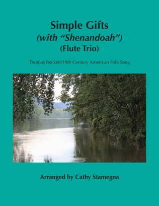 Book cover for Simple Gifts (with "Shenandoah") (Flute Trio-Three Flutes)