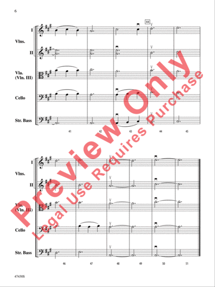 Sky Suite Sky Suite String Orchestra scores gallery preview page 7