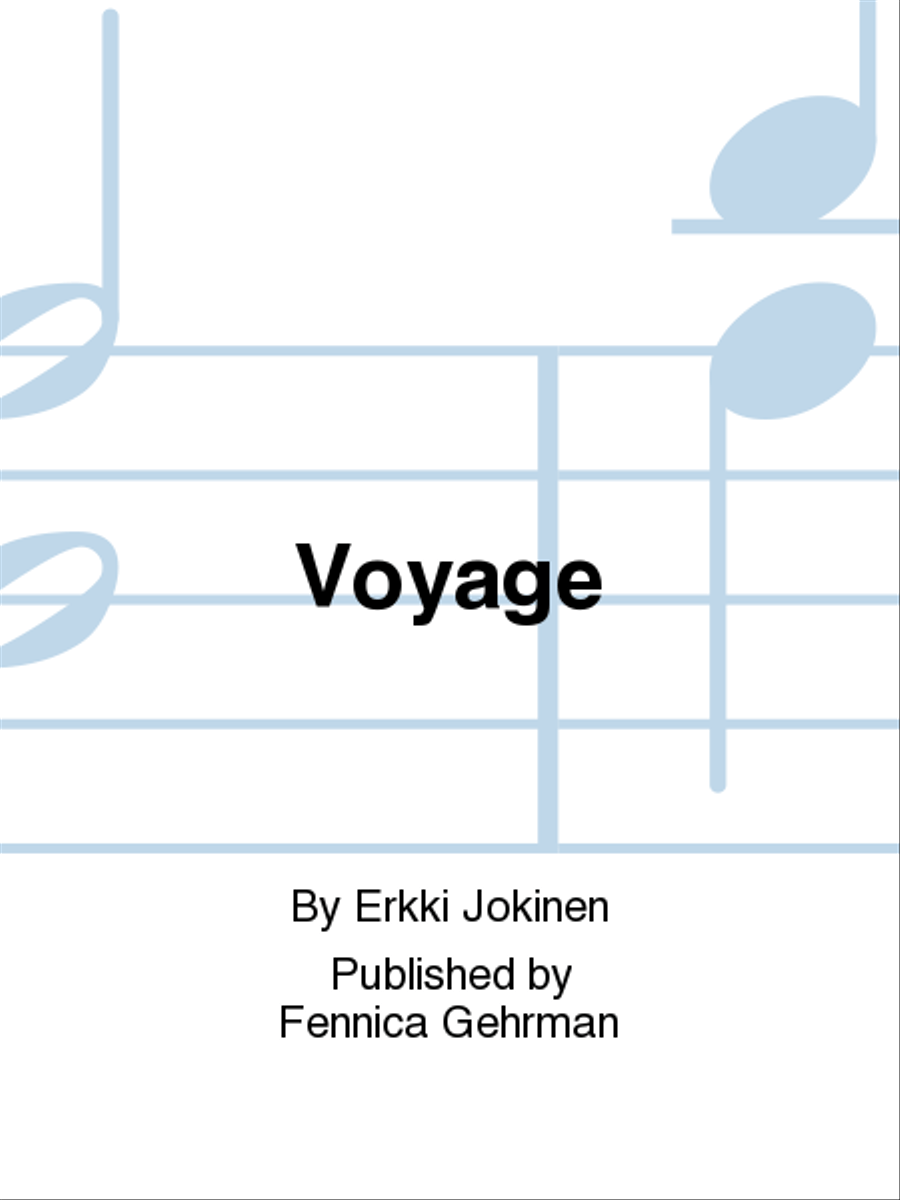 Voyage I Chamber Orchestra scores gallery preview page 1