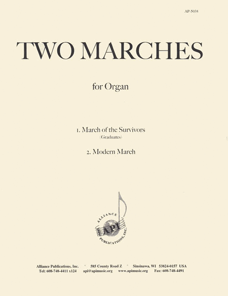 Two Marches For Organ