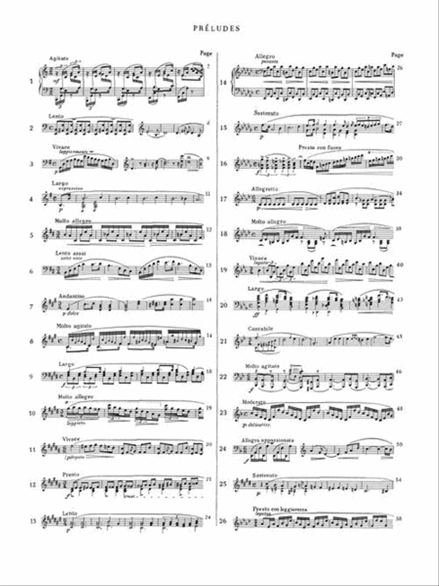Preludes Preludes Piano Solo scores gallery preview page 4