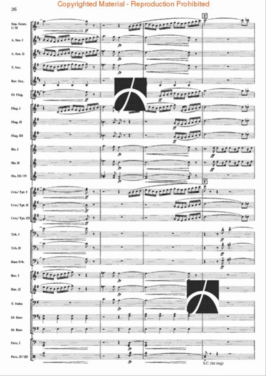 Firestorm Brass Band scores gallery preview page 26