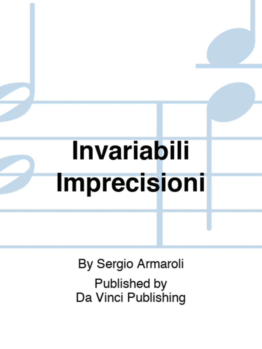 Invariabili Imprecisioni