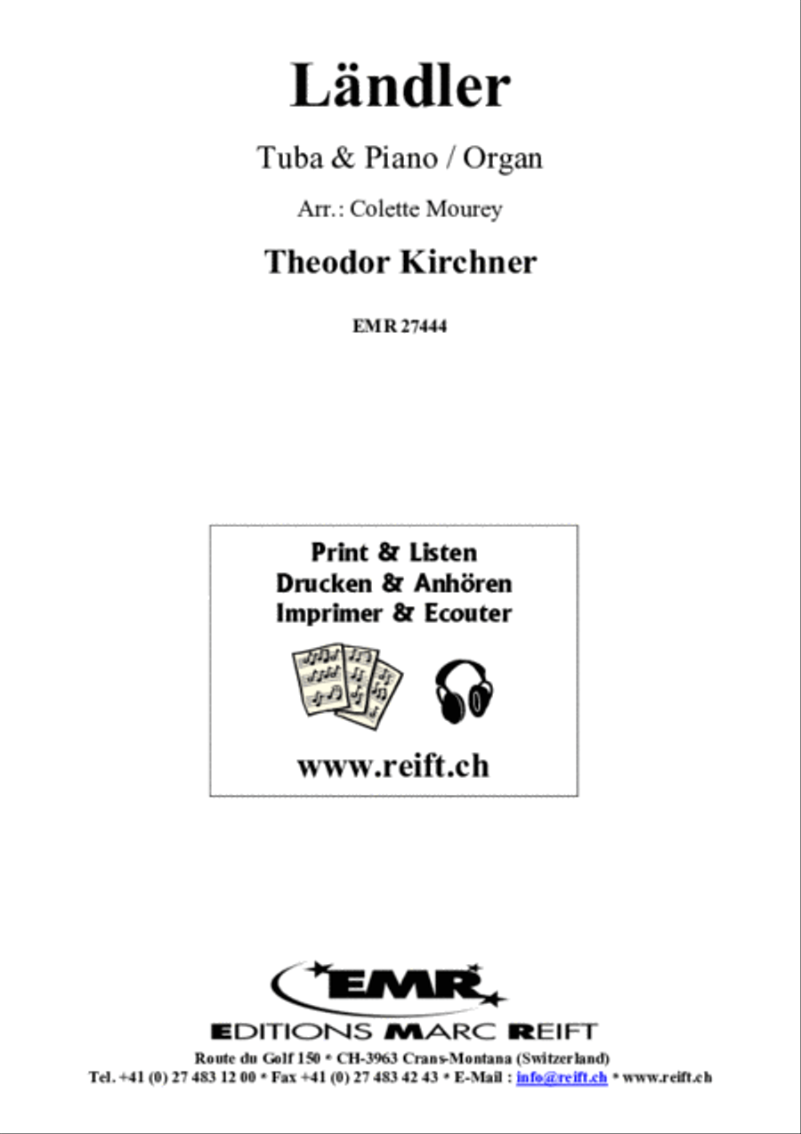 Landler Landler Tuba scores gallery preview page 2