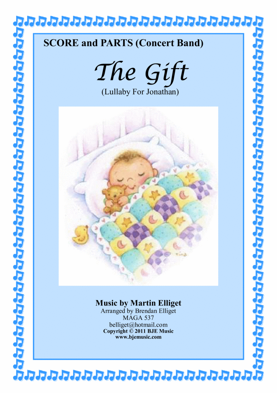 The Gift (Lullaby for Jonathan) - Concert Band Concert Band scores gallery preview page 1
