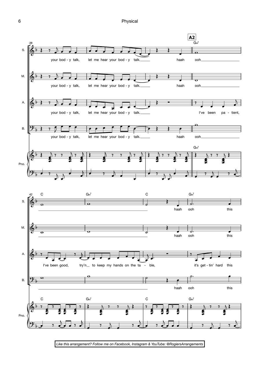 Physical 4-Part scores gallery preview page 6