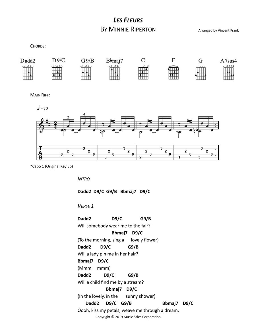 Les Fleur Les Fleur Electric Guitar scores gallery preview page 1
