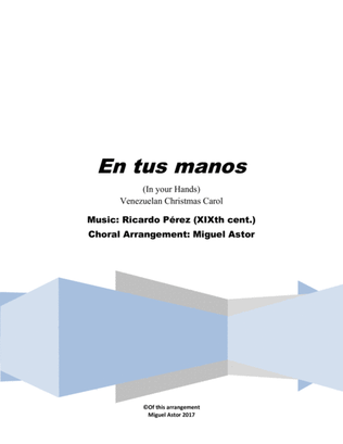 Book cover for En tus manos