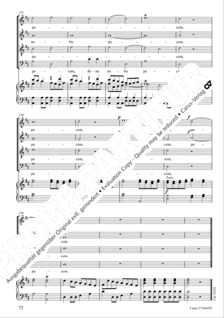 Messa per il Santissimo Natale 4-Part scores gallery preview page 73