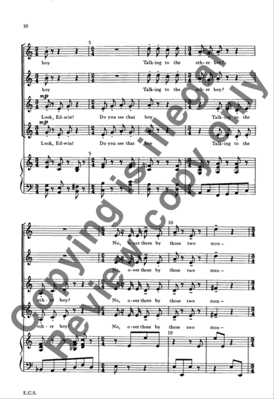 From A Very Little Sphinx SSAA scores gallery preview page 19