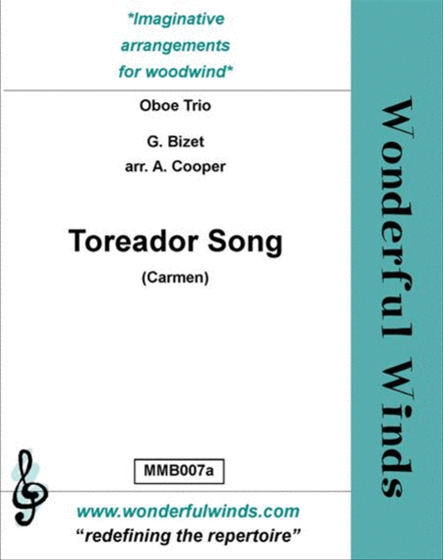 Toreador Song Toreador Song Woodwind Trio scores gallery preview page 1