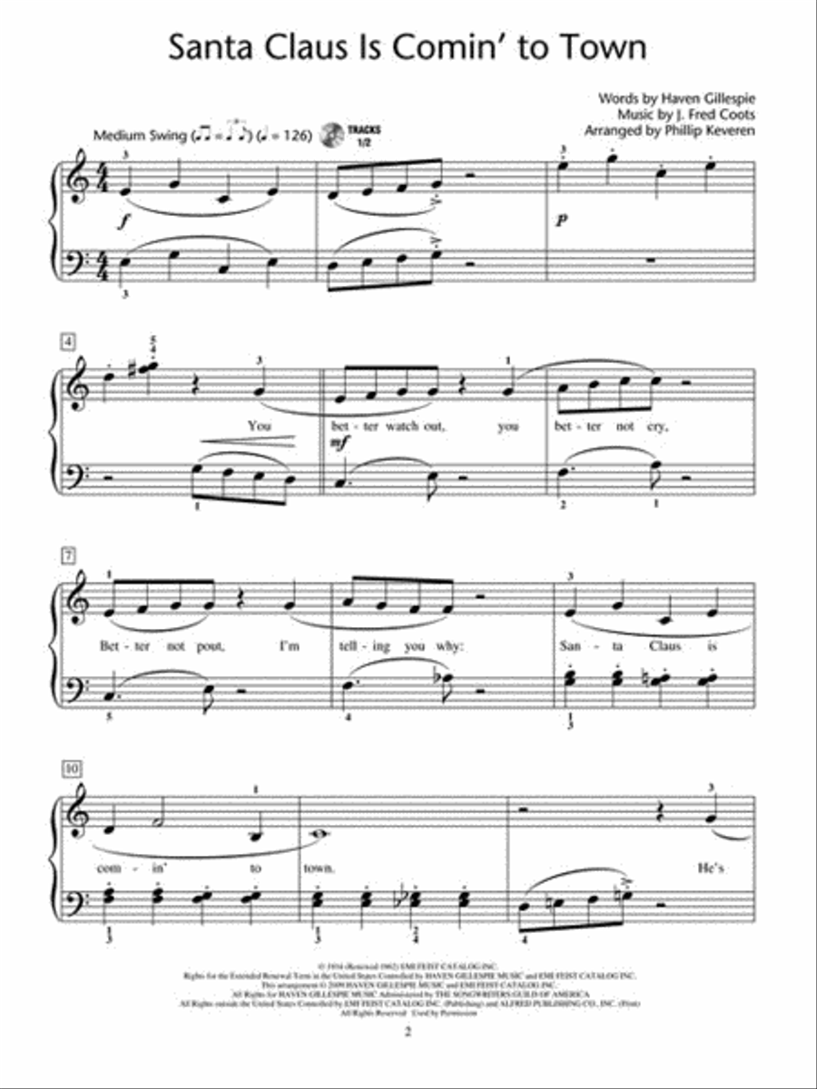 More Christmas Piano Solos - Level 4 Piano Method scores gallery preview page 3