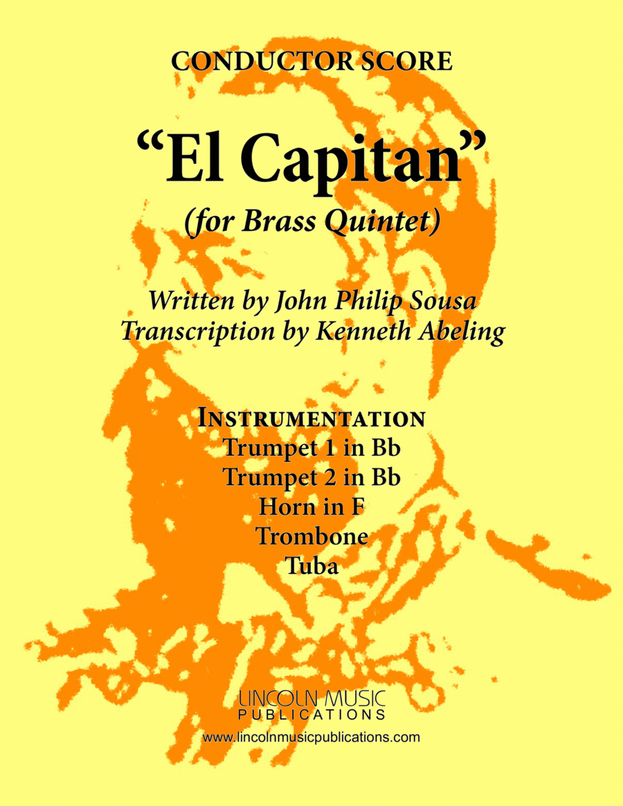March - El Capitan (for Brass Quintet) Brass Quintet scores gallery preview page 1