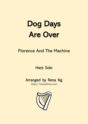 Book cover for Dog Days Are Over