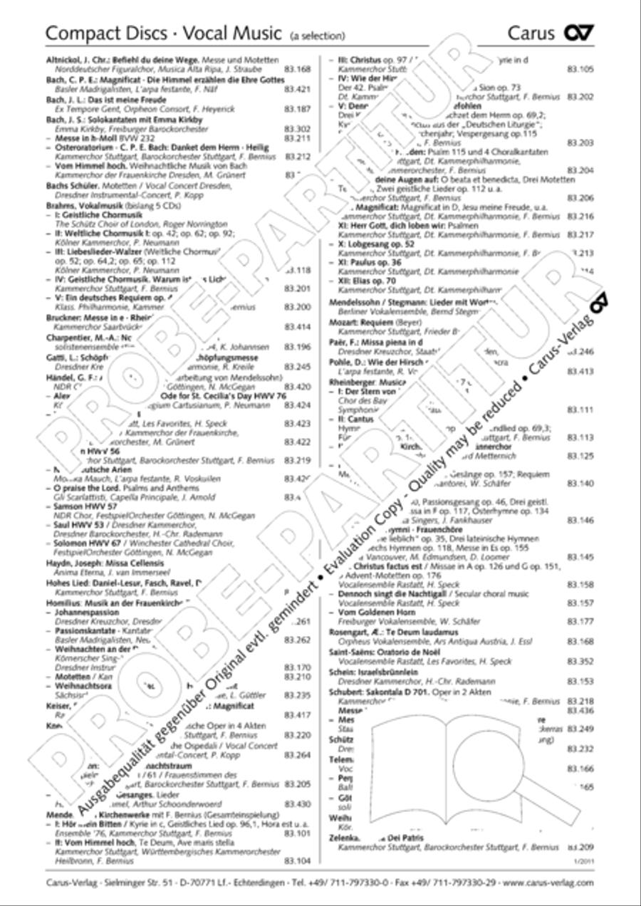 Halleluja (Jesus erschliesst uns die Schrift) 4-Part scores gallery preview page 33