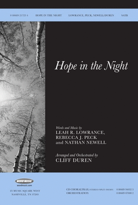 Book cover for Hope In The Night - Anthem