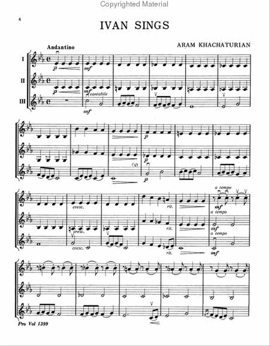 Trios for All Small Ensemble scores gallery preview page 3