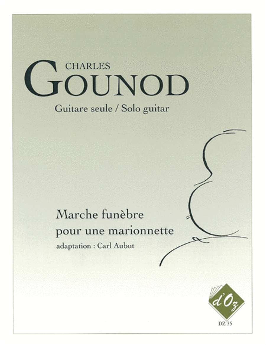 Marche funèbre pour une marionnette Classical Guitar scores gallery preview page 1