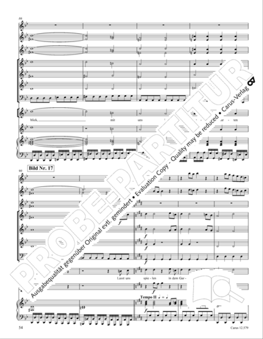 Der Garten des Riesen Children's Choir scores gallery preview page 59