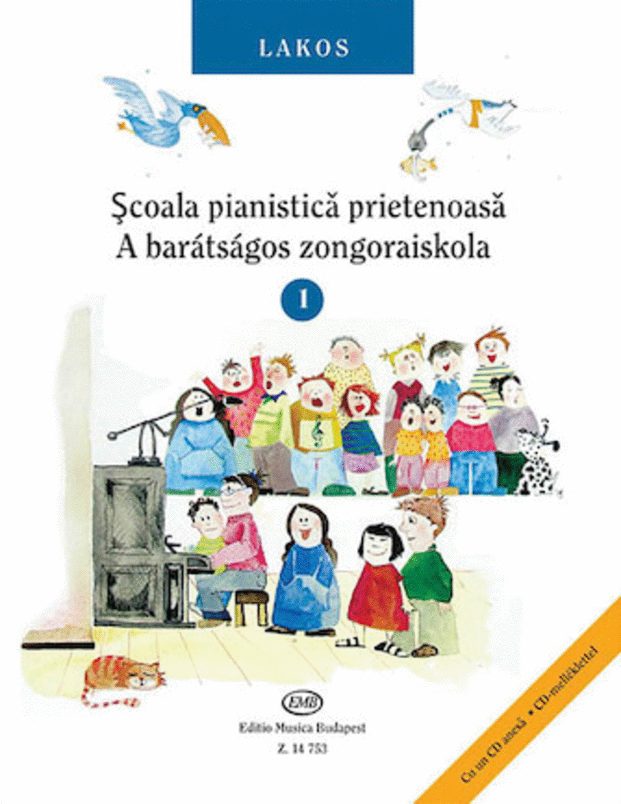Scoala Pianistica Prietenoasa (romanian-hungarian Edition) 1